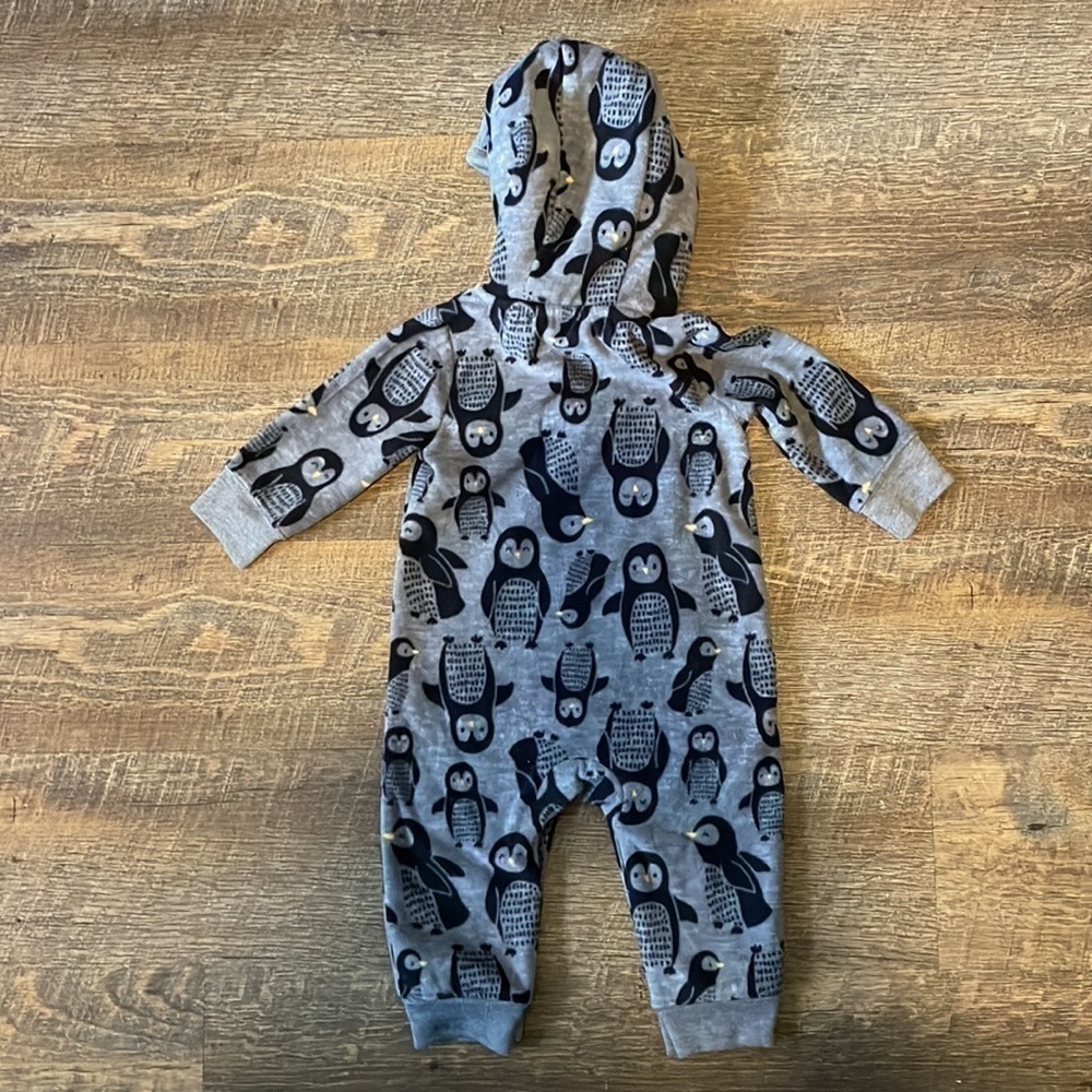 Just One You Carter’s Fleece Sherpa Onesie 6 Months - Picture 3 of 7